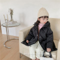 Chaqueta infantil acolchada alargada